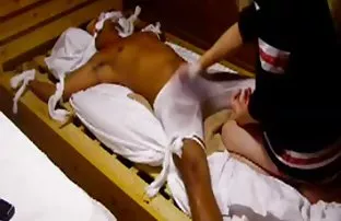 在爱的俄国夫妇有性在家